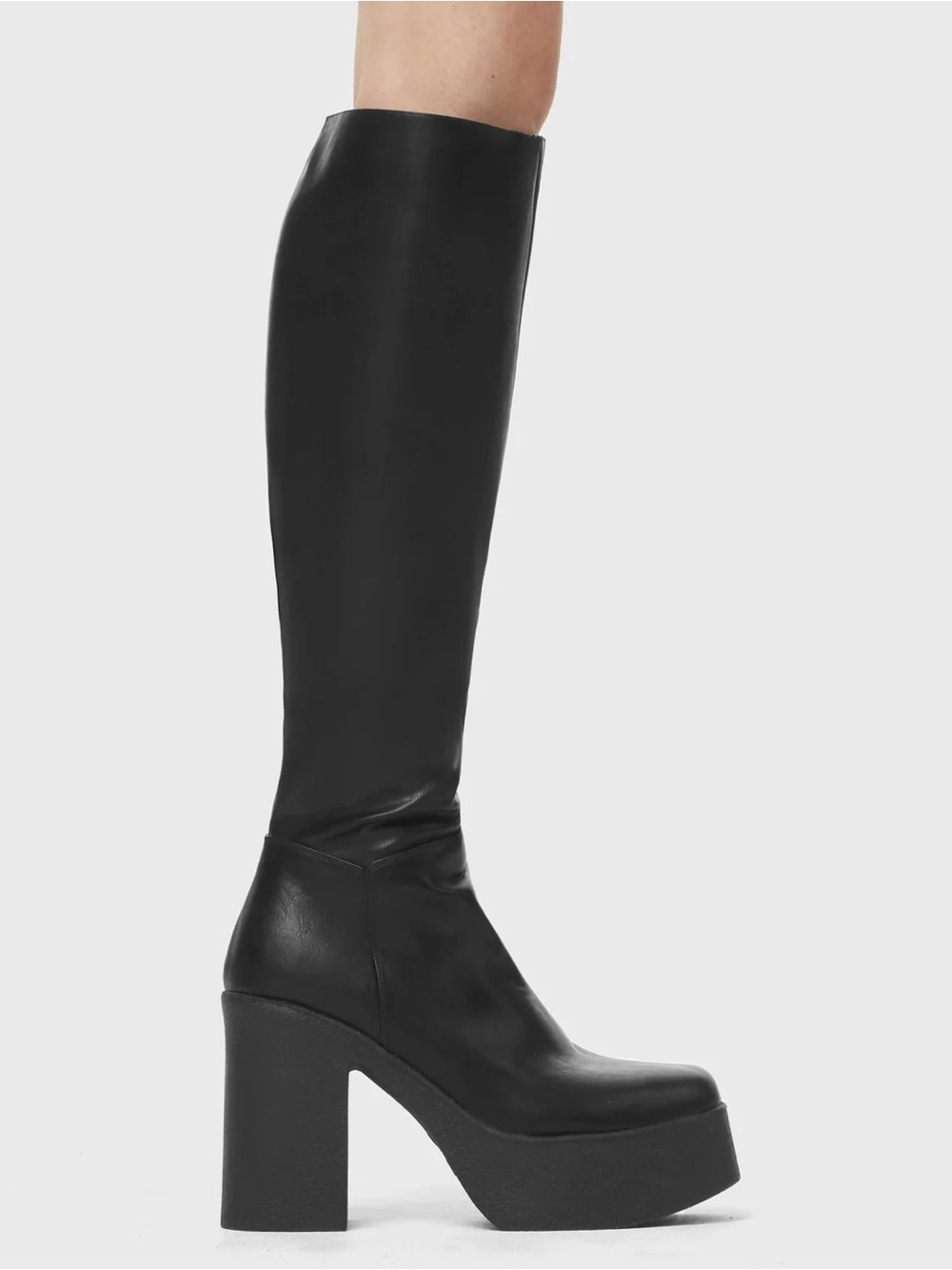 Slick Nicks Platform Knee High Boots